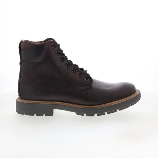 Clarks Craftdale 2 Hi 26169002 Mens Brown Leather Casual Dress Boots