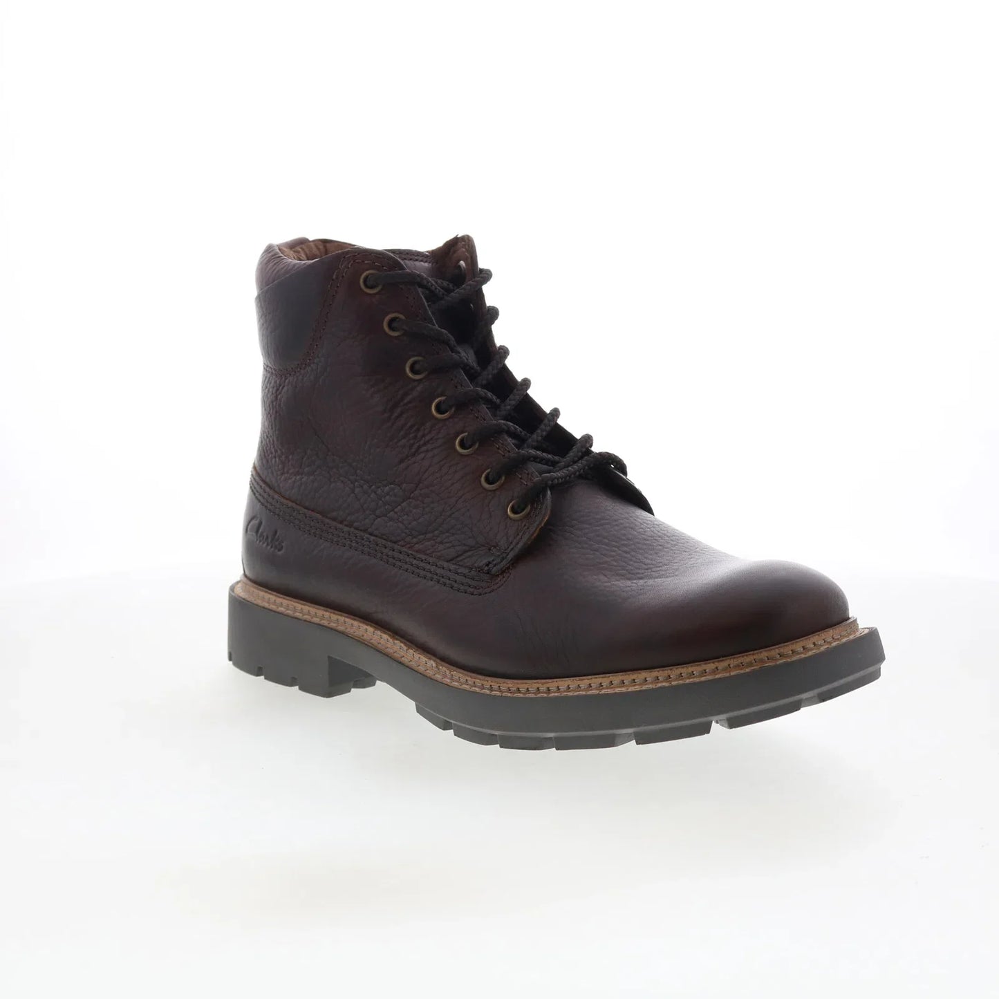 Clarks Craftdale 2 Hi 26169002 Mens Brown Leather Casual Dress Boots