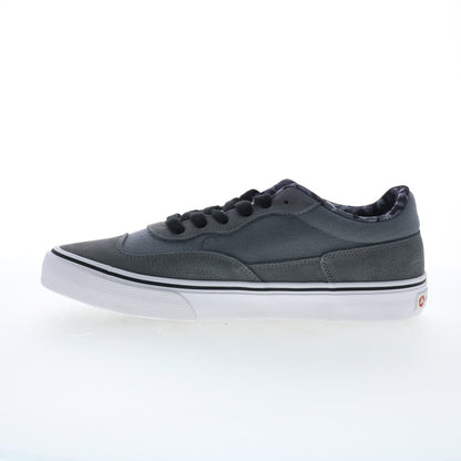 Airwalk Kickflip CW06510M Mens Gray Suede Skate Inspired Sneakers Shoes
