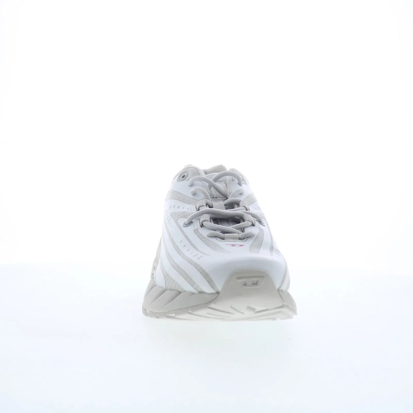 Diesel D-Airspeed Low Mens Silver Synthetic Lace Up Athletic Running Shoes