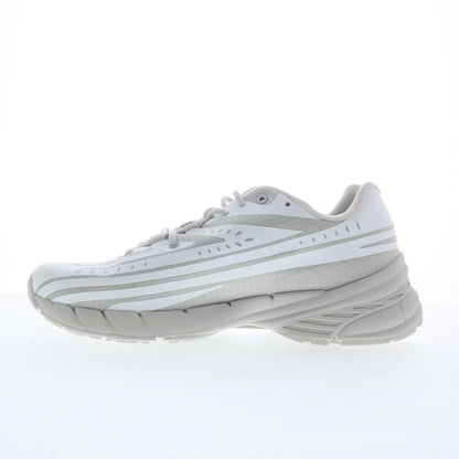 Diesel D-Airspeed Low Mens Silver Synthetic Lace Up Athletic Running Shoes