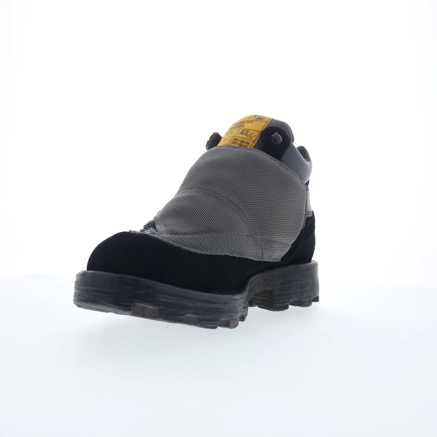 Diesel D-Hammer MB Y03000-P2590-T8013 Mens Black Suede Casual Dress Boots