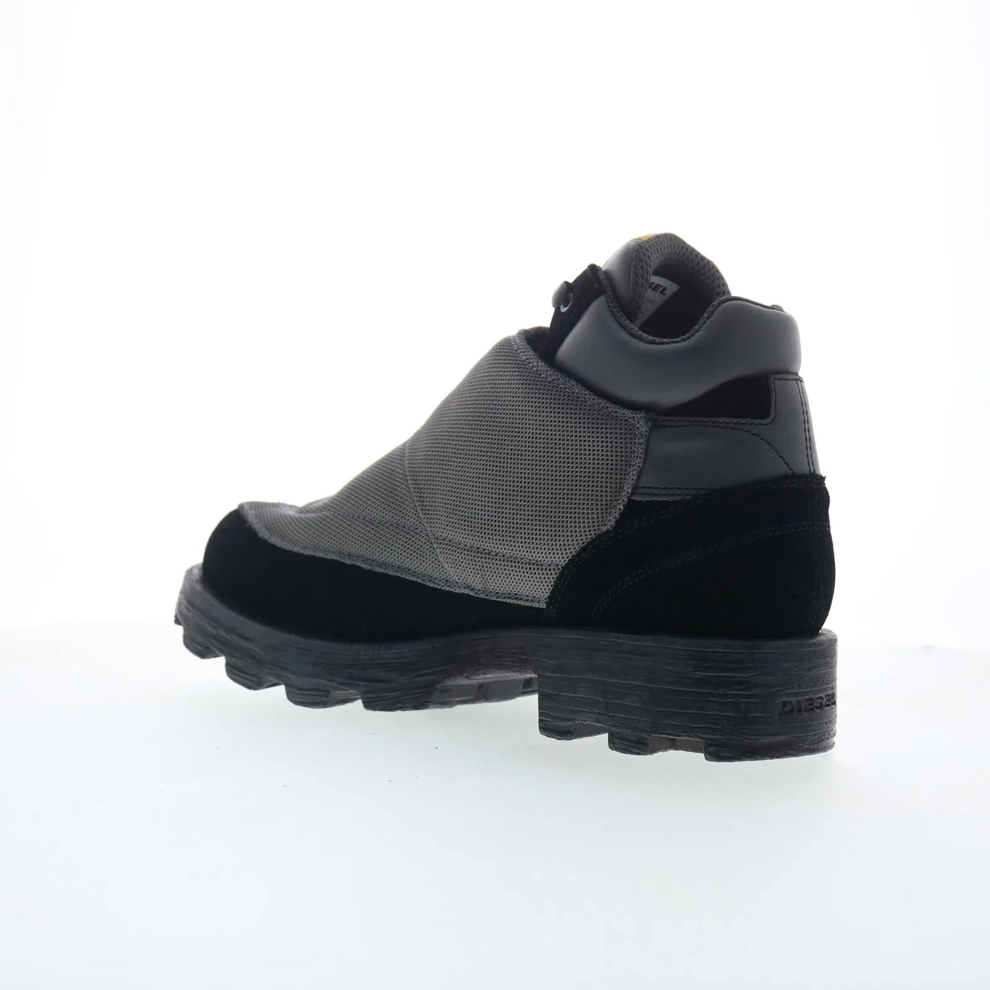 Diesel D-Hammer MB Y03000-P2590-T8013 Mens Black Suede Casual Dress Boots