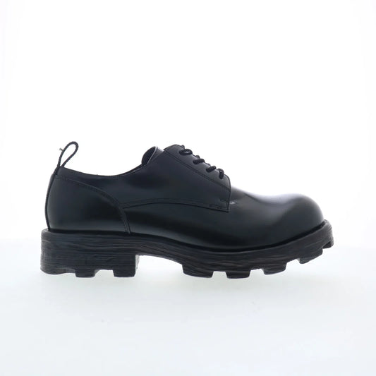 Diesel D-Hammer Sh Mens Black Leather Oxfords & Lace Ups Plain Toe Shoes