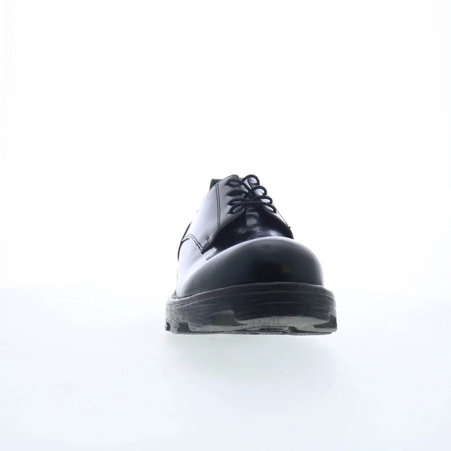 Diesel D-Hammer Sh Mens Black Leather Oxfords & Lace Ups Plain Toe Shoes