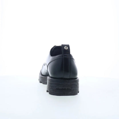 Diesel D-Hammer Sh Mens Black Leather Oxfords & Lace Ups Plain Toe Shoes
