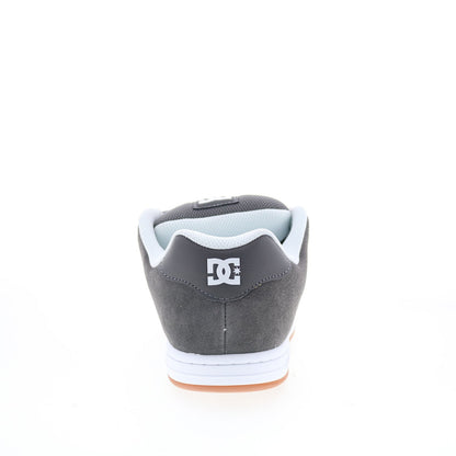 DC Gaveler DC01704020-GRYWHT Mens Gray Suede Skate Inspired Sneakers Shoes