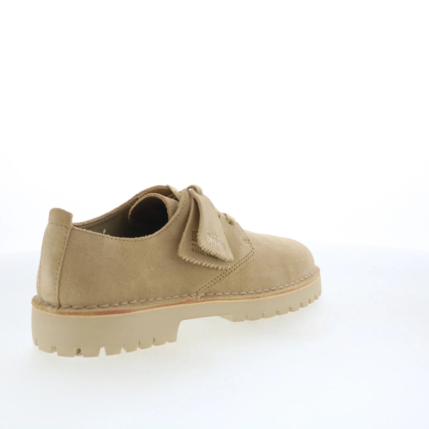 Clarks Desert Rock LO 26178128 Mens Beige Oxfords & Lace Ups Plain Toe Shoes