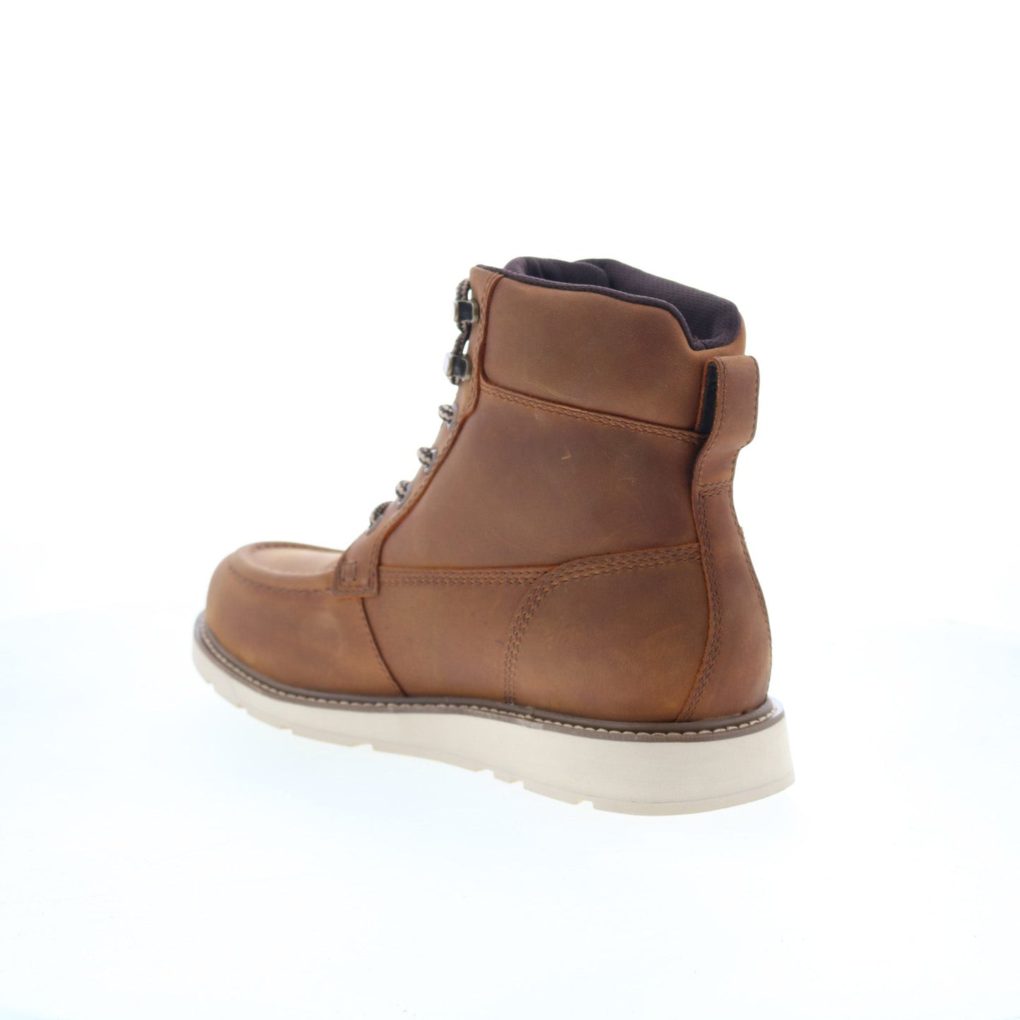 Dunham Brisco WP Lace Up Mens Brown Extra Wide 4E Casual Dress Boots