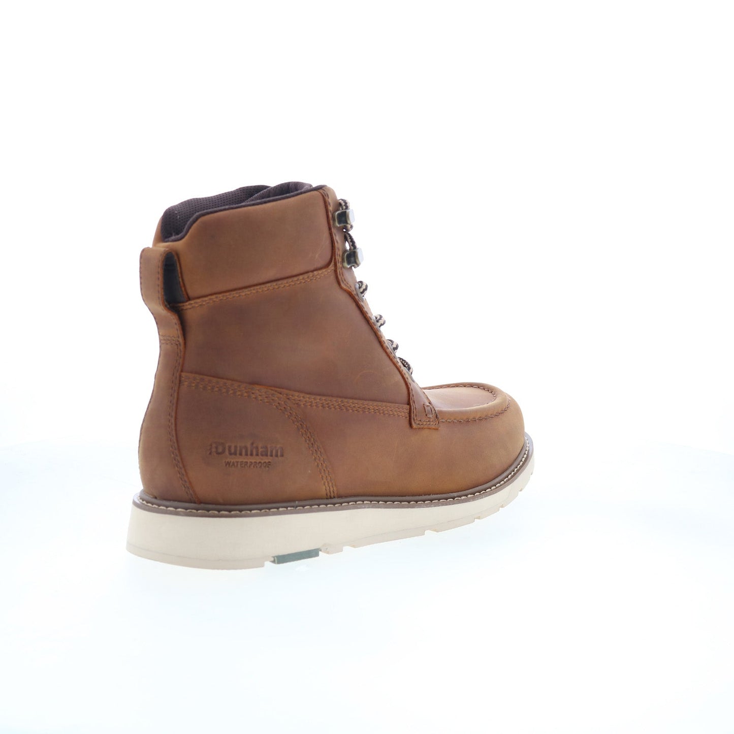 Dunham Brisco WP Lace Up Mens Brown Extra Wide 4E Casual Dress Boots