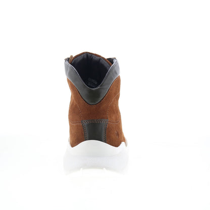 Dingo Traffic Zone Lace-Up DI-308 Mens Brown Suede Casual Dress Boots