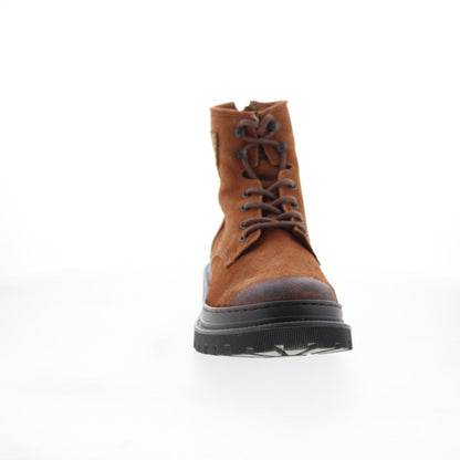 Dingo High Country DI-842 Mens Brown Leather Lace Up Casual Dress Boots