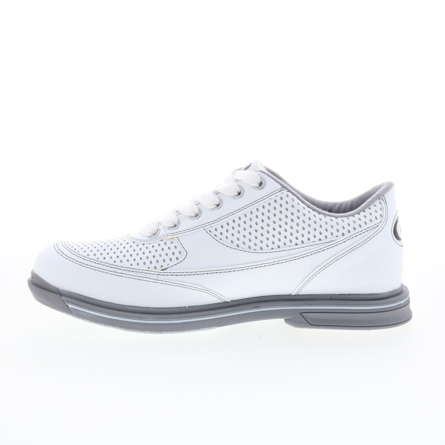 Dexter Turbo Pro DM0001304 Mens White Wide Synthetic Athletic Bowling Shoes