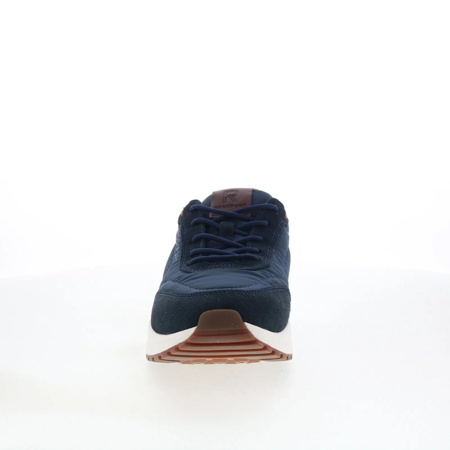 Rockport DMX Brock RMDMXBROCK Mens Blue Wide Suede Lifestyle Sneakers Shoes