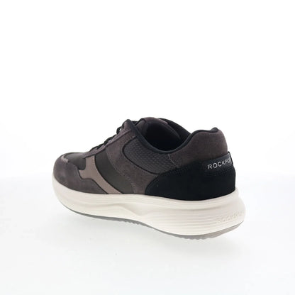 Rockport DMX Corvin RMDMXCORVIN Mens Gray Suede Lifestyle Sneakers Shoes