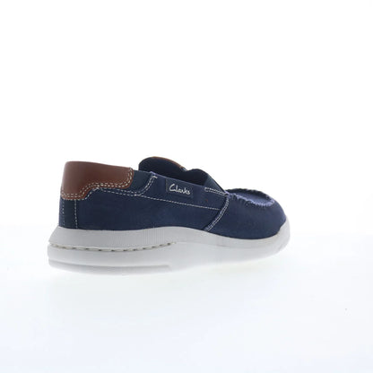Clarks Driftlite Step 26176940 Mens Blue Loafers & Slip Ons Casual Shoes