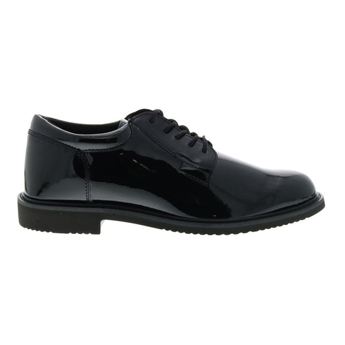 Bates Sentry Lux High Gloss E01851 Mens Black Oxfords Plain Toe Shoes