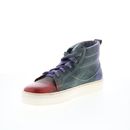 Bed Stu Rossela F319009 Womens Green Leather Lifestyle Sneakers Shoes