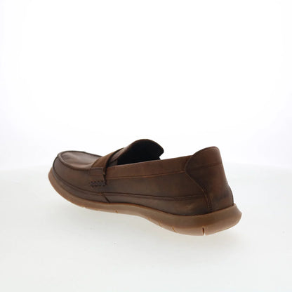 Clarks Flexway Band 26181971 Mens Brown Loafers & Slip Ons Casual Shoes