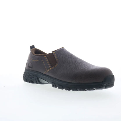 Avenger Flight Slip-On Alloy Toe A7000 Mens Brown Wide Work & Safety Shoes