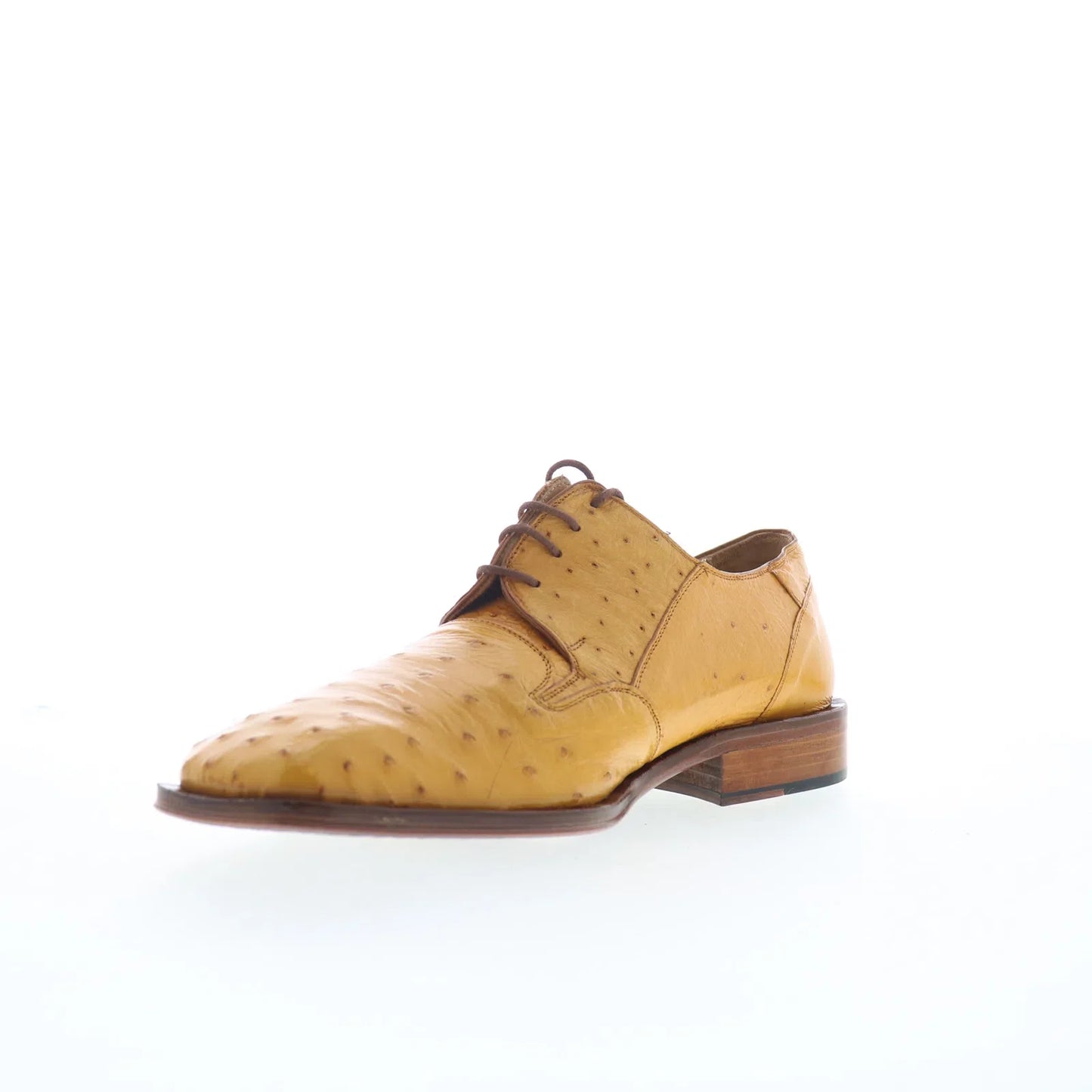 Ferrini FQ Ostrich FQ Ostrich 2353 121 Mens Yellow Oxfords Casual Shoes