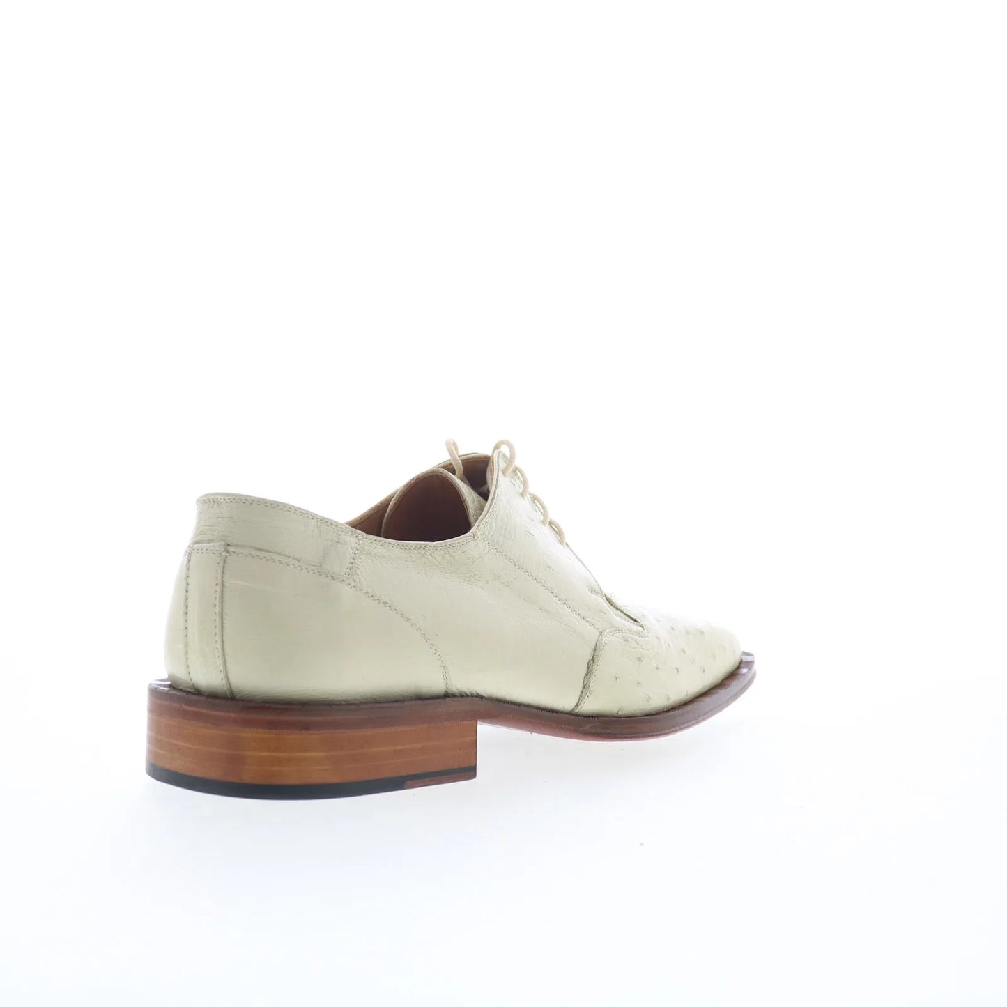 Ferrini FQ Ostrich 2353 121 Mens White Oxfords & Lace Ups Casual Shoes