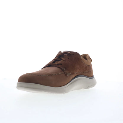 Clarks Gaskill Low 26162927 Mens Brown Suede Lifestyle Sneakers Shoes