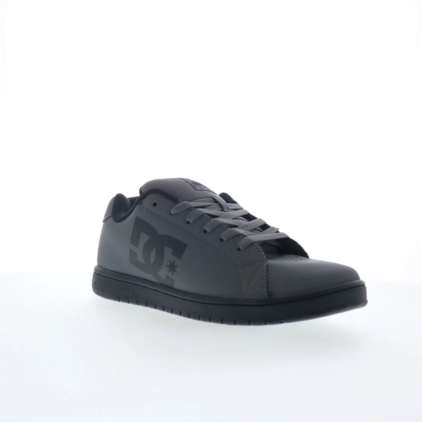 DC Gaveler ADYS100536-PEW Mens Gray Nubuck Skate Inspired Sneakers Shoes
