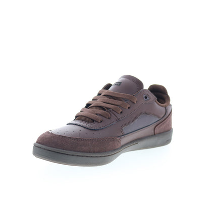 Globe Holand GBHOLAND Mens Brown Leather Skate Inspired Sneakers Shoes