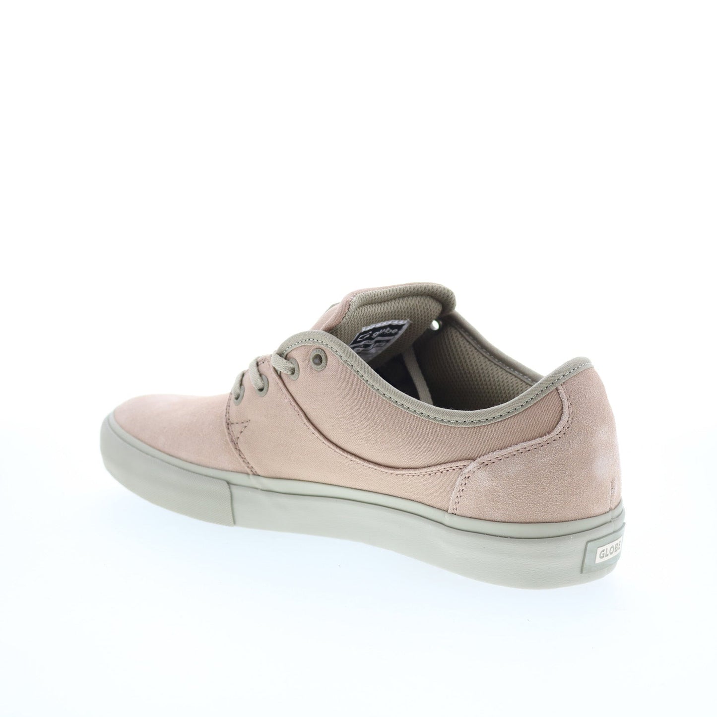 Globe Mahalo GBMAHALO Mens Beige Suede Skate Inspired Sneakers Shoes