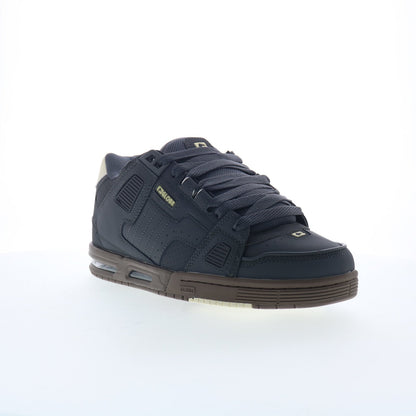 Globe Sabre GBSABR Mens Gray Leather Lace Up Lifestyle Sneakers Shoes