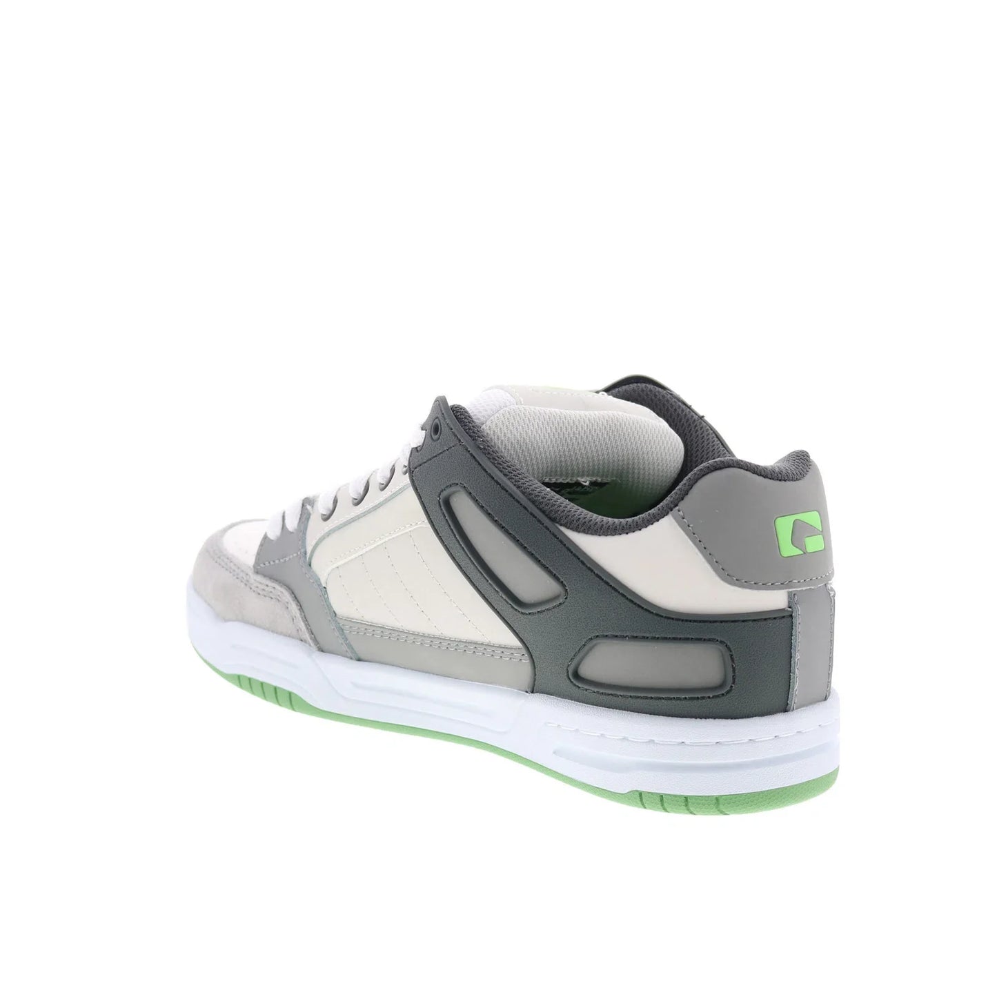 Globe Tilt GBTILT Mens Gray Leather Lace Up Skate Inspired Sneakers Shoes