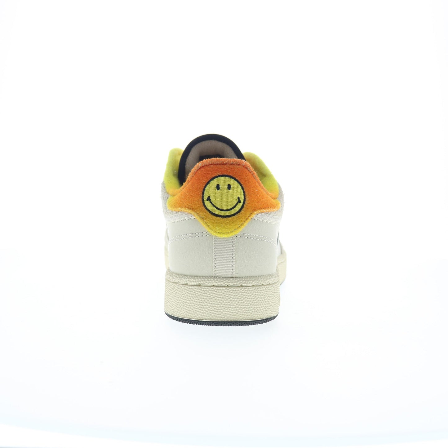 Reebok Club C 85 Smiley 50th Anniversary Mens White Lifestyle Sneakers Shoes