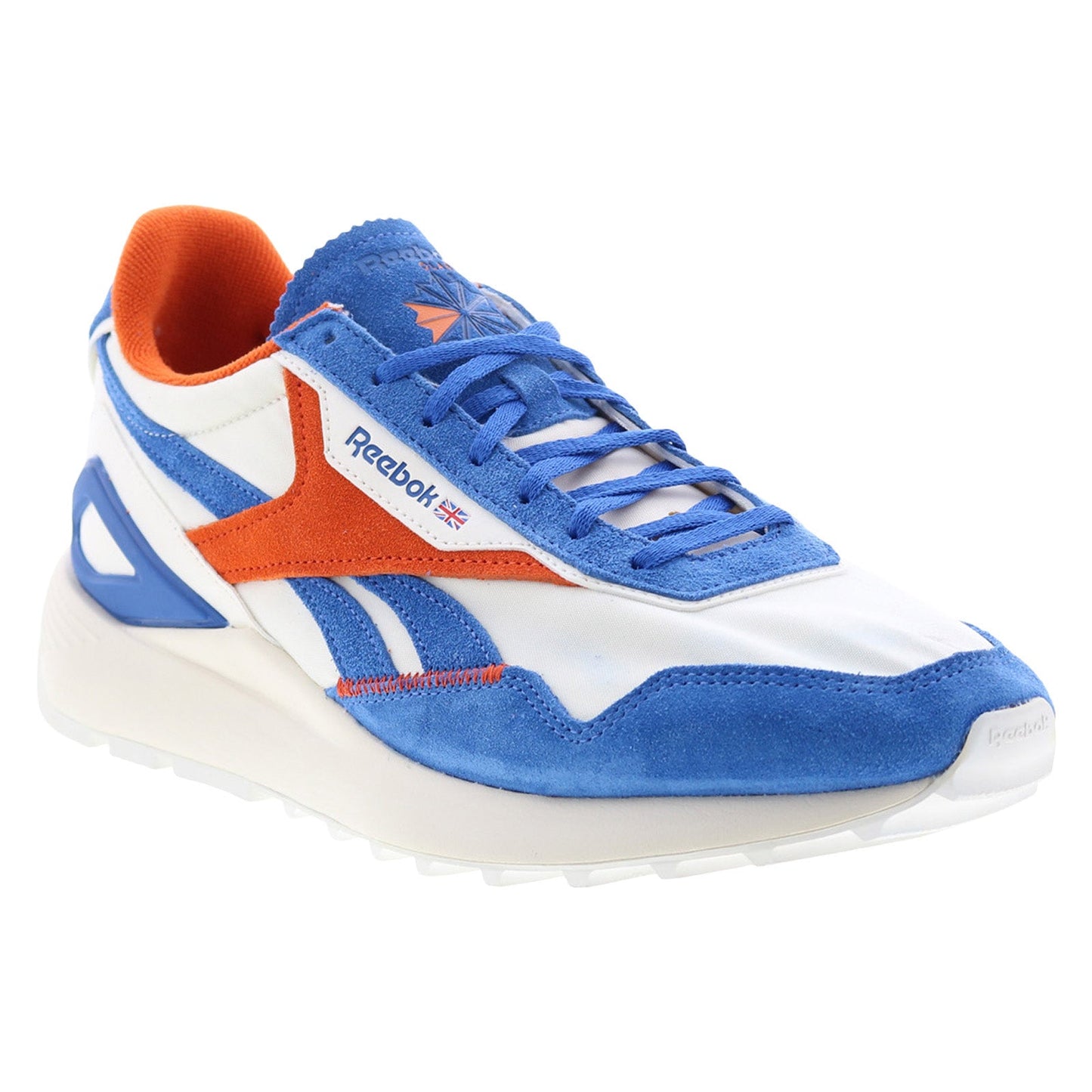 Reebok Classic Leather Legacy AZ Mens White Suede Lifestyle Sneakers Shoes