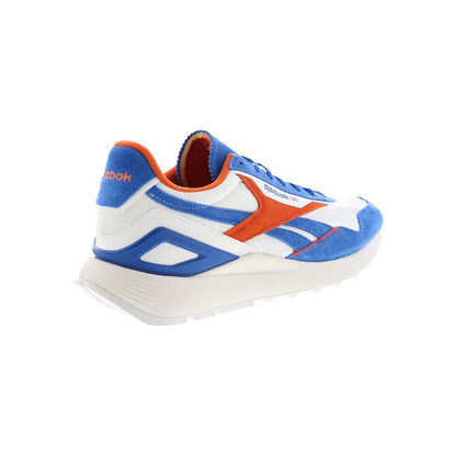 Reebok Classic Leather Legacy AZ Mens White Suede Lifestyle Sneakers Shoes