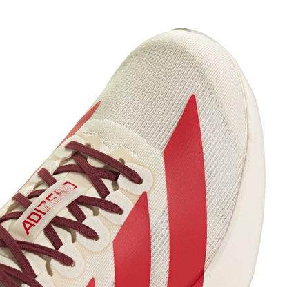 Adizero Evo SL Men's  :Wonder White | Better Scarlet