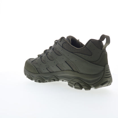 Merrell Moab 3 Tactical J004117 Mens Green Leather Athletic Tactical Shoes