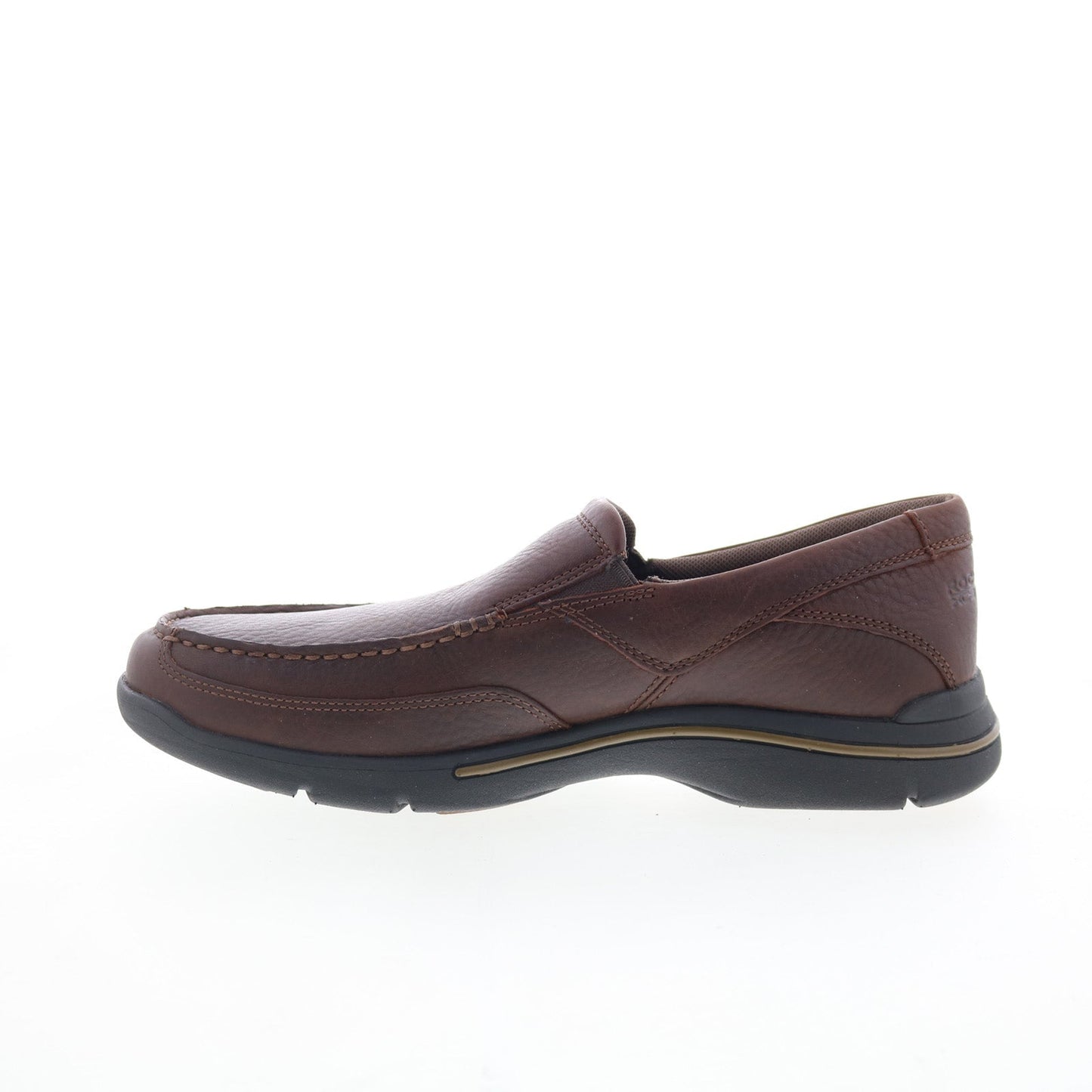 Rockport Eberdon K71229 Mens Brown Leather Loafers & Slip Ons Casual Shoes