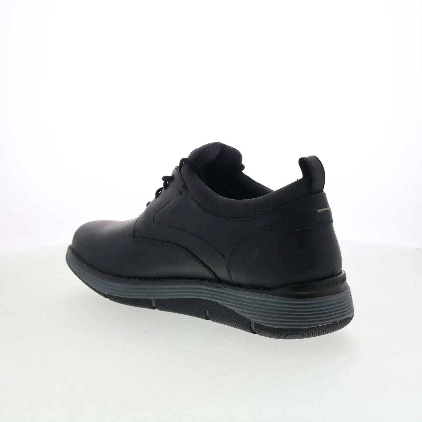 Rockport Lukah RMLUKAH Mens Black Leather Lace Up Lifestyle Sneakers Shoes