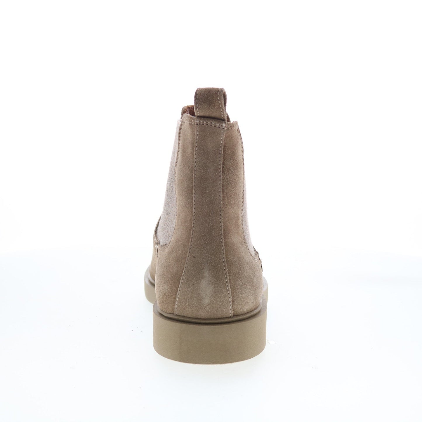 Aquatalia Pietro Waterproof M102854 Mens Gray Suede Slip On Chelsea Boots