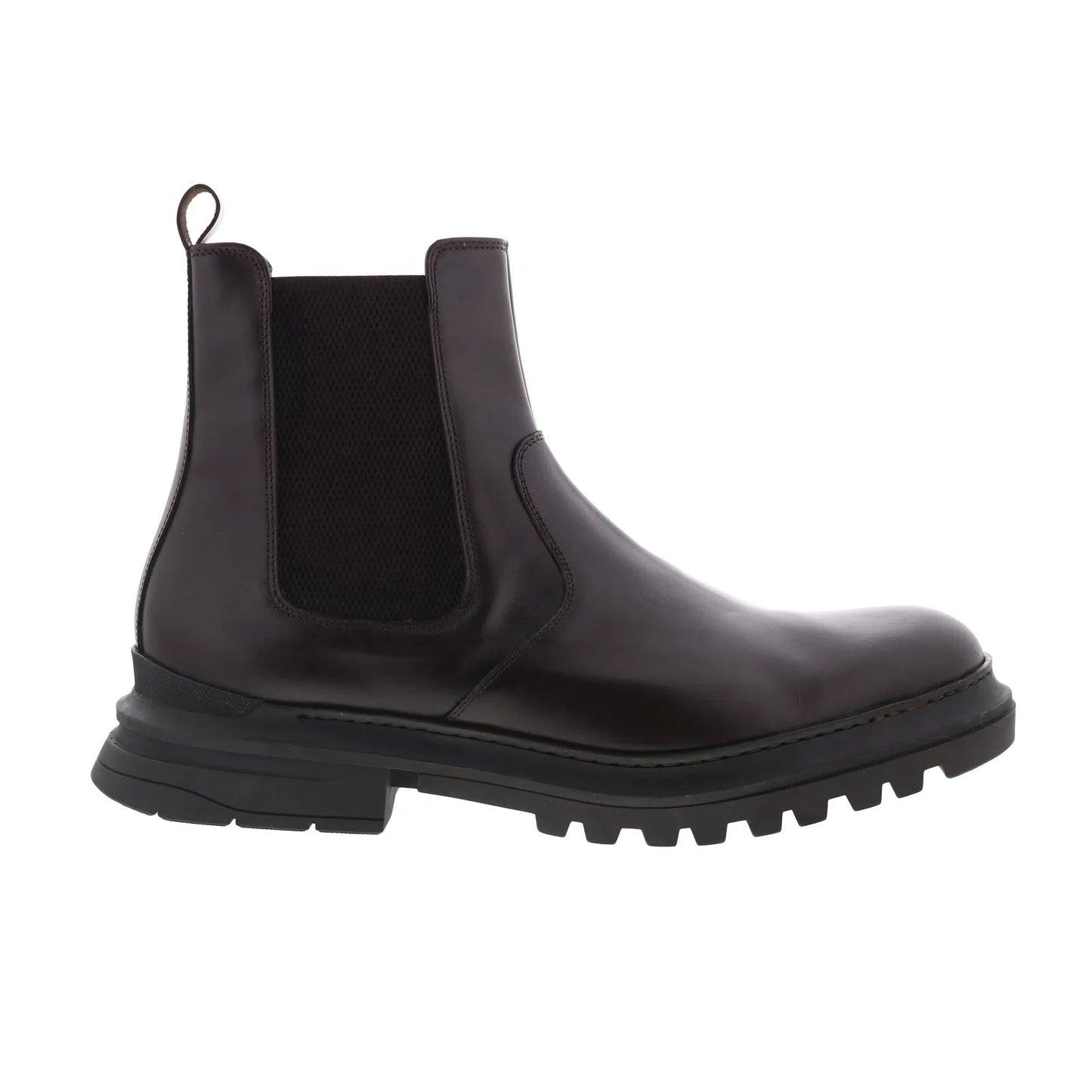 Aquatalia Enrico Waterproof M106934 Mens Brown Leather Chelsea Boots