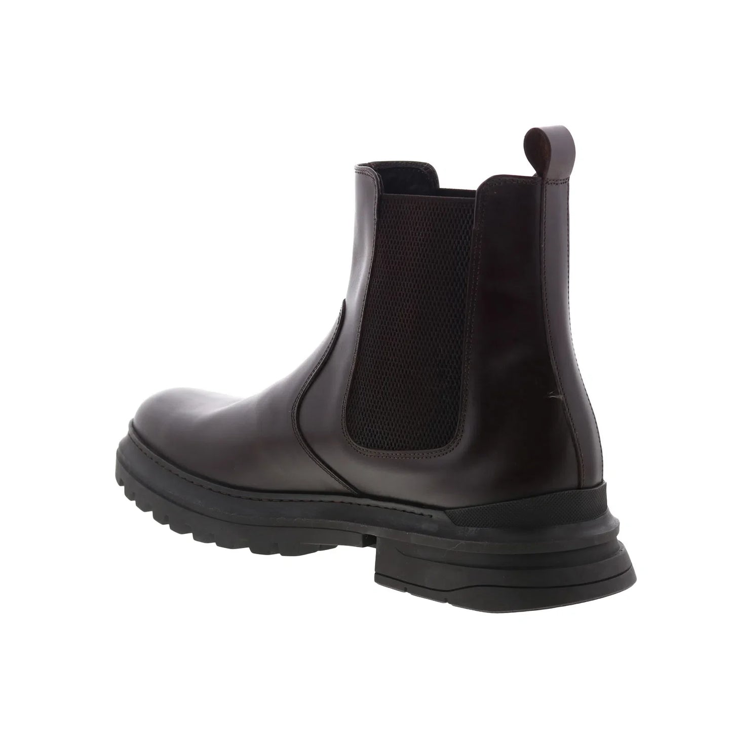 Aquatalia Enrico Waterproof M106934 Mens Brown Leather Chelsea Boots