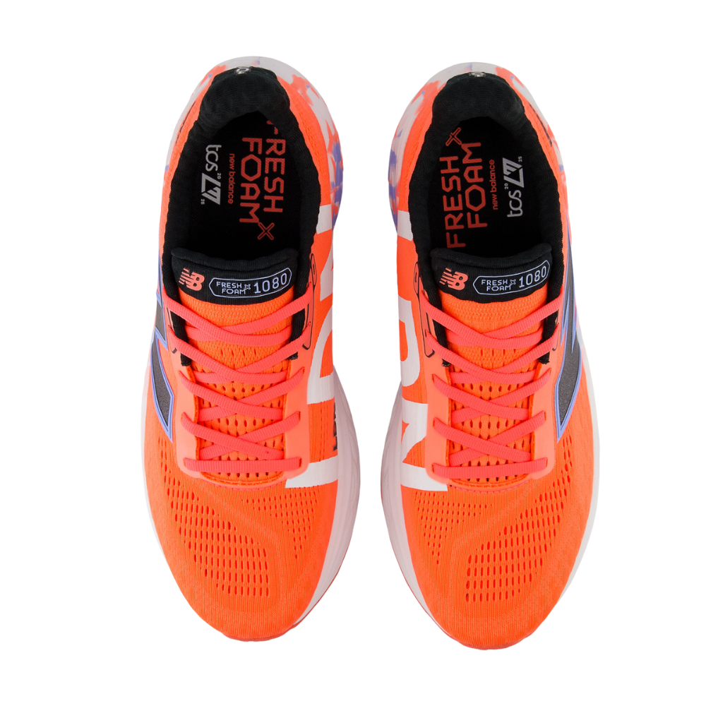 TCS London Marathon Fresh Foam X 1080 v14 (D) Men's :Urgent Red | White