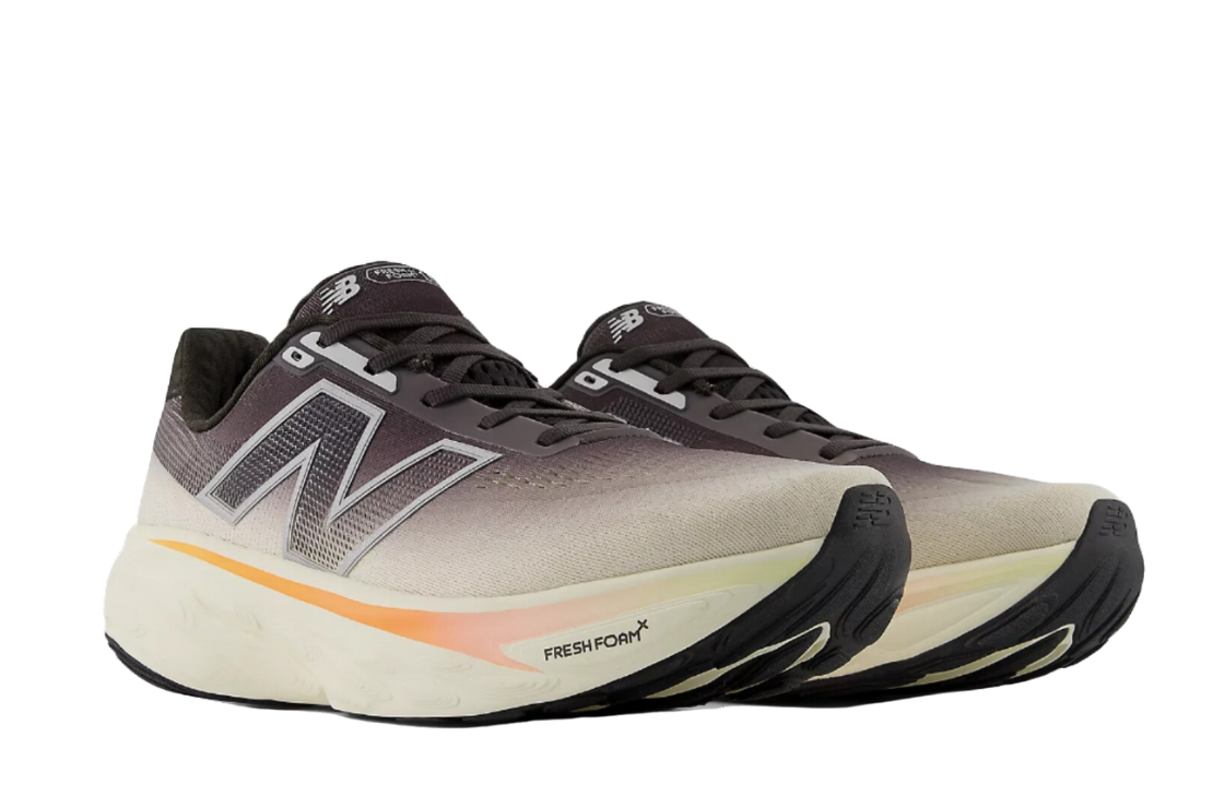 Fresh Foam x 1080v14 (D) Men's :Black Cement | Hot Mango