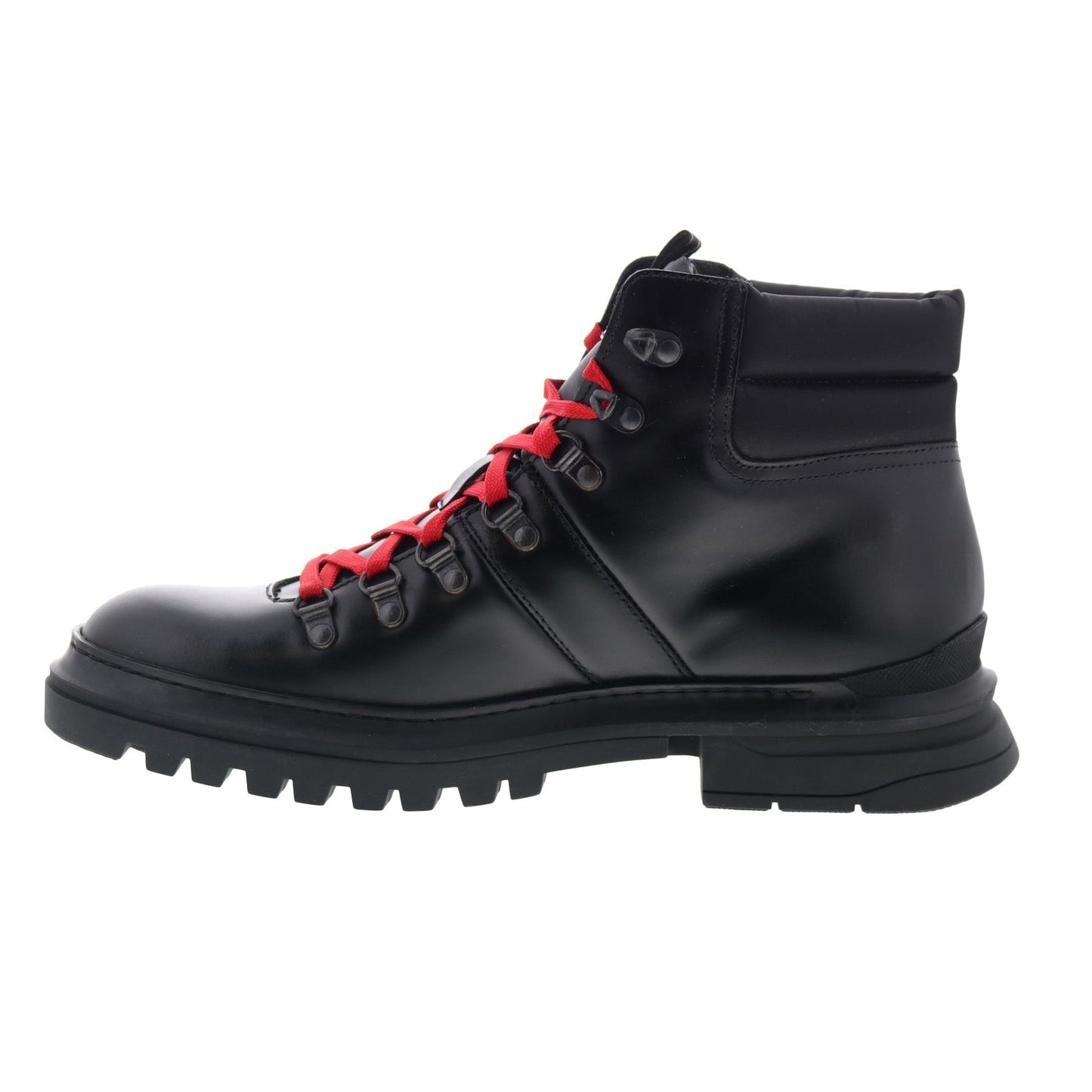 Aquatalia Edwin Waterproof M108401 Mens Black Leather Casual Dress Boots