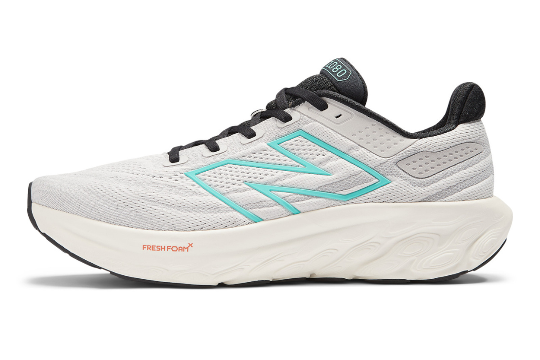 Fresh Foam X 1080v13 (D) Men's :Grey Matter | Cyber Jade