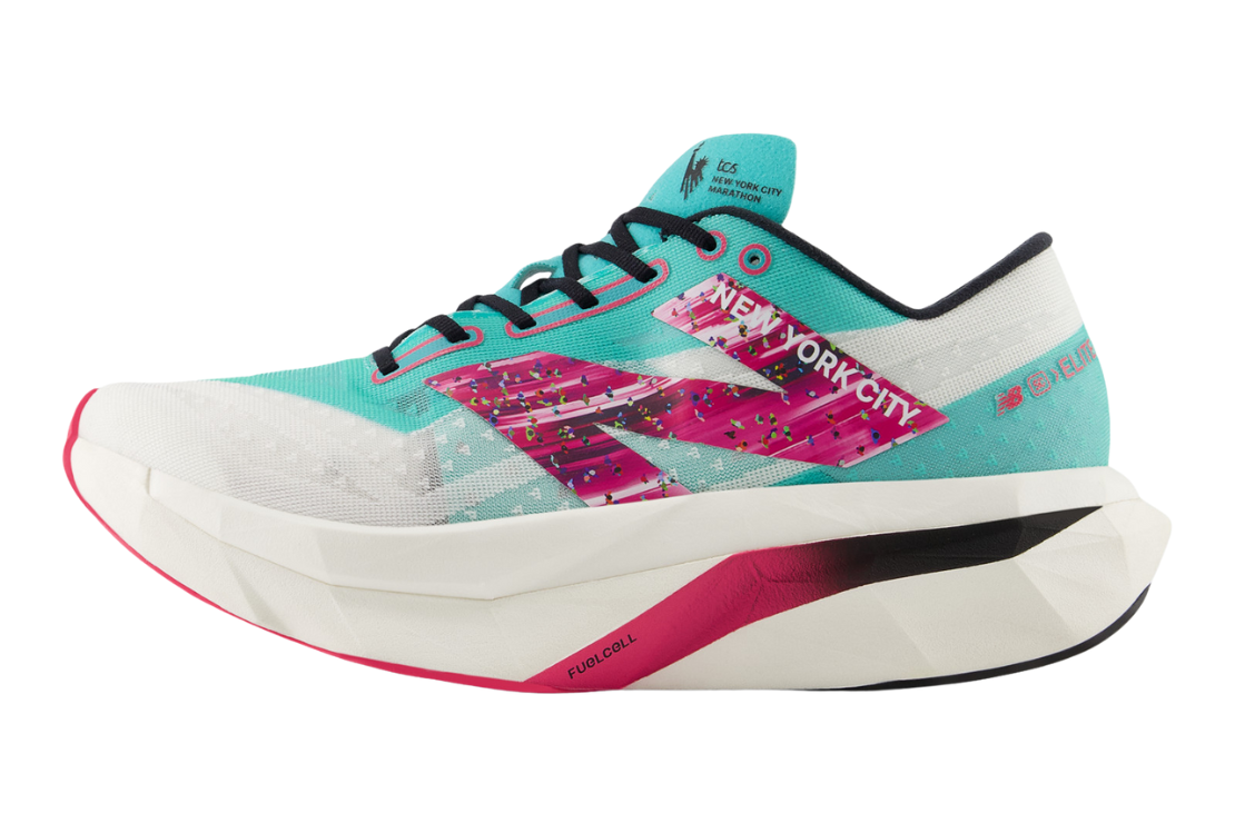 NYC Marathon FuelCell SuperComp Elite v4 (D) Men's :Cyber Jade