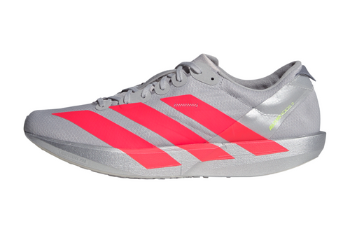 Adizero Adios 9 Men's :Grey I Lucid Red
