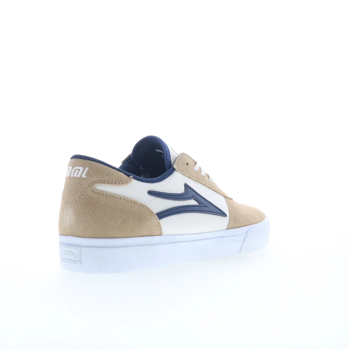 Lakai Manchester Mens Beige Suede Lace Up Skate Inspired Sneakers Shoes