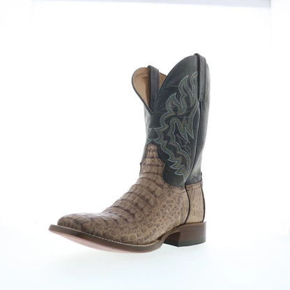 Tony Lama Marfa Caiman TL5258 Mens Brown Leather Cowboy Western Boots